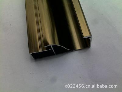 铝合金晶刚门金香槟大边 现代幕墙材料的优选